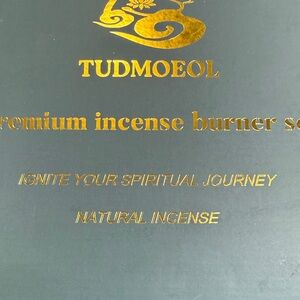 Premium Incense Burner Set - Gold